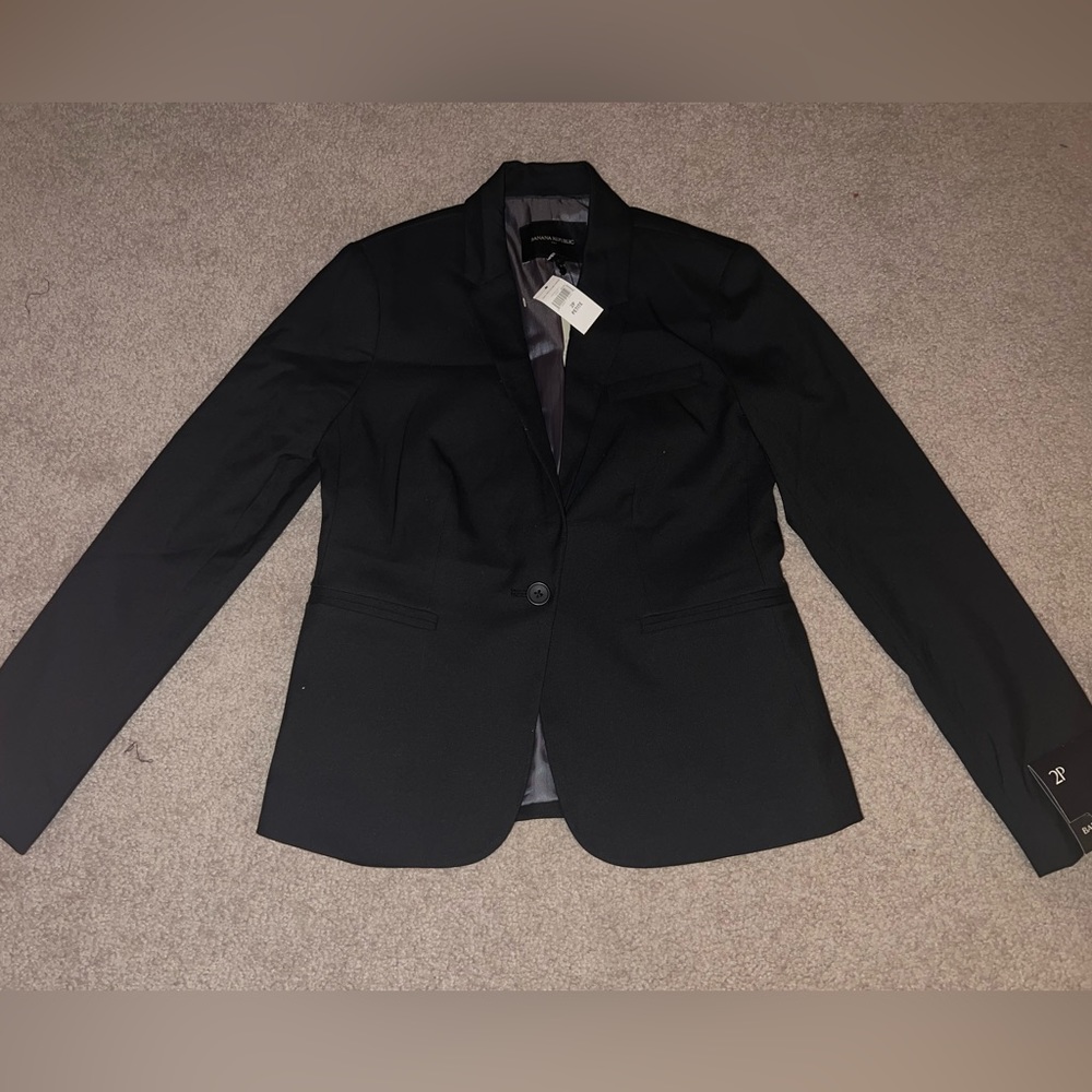 Black Banana Republic Suit Jacket